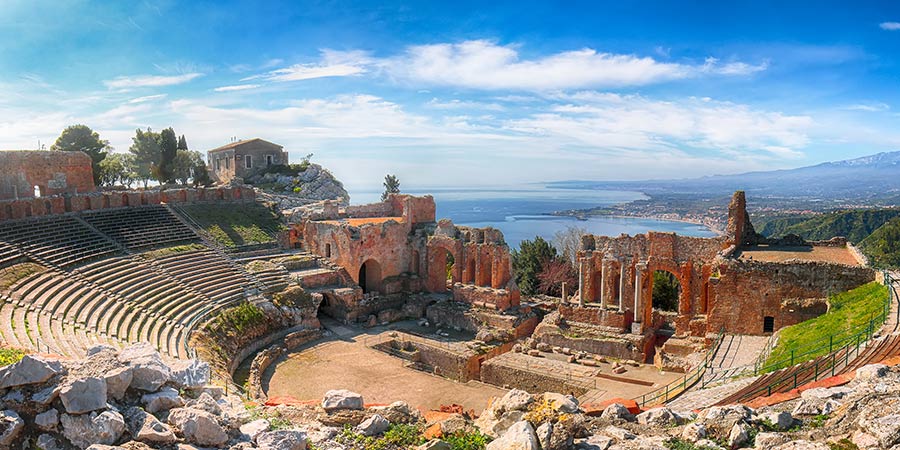 Exploring the historic coastal town of Taormina